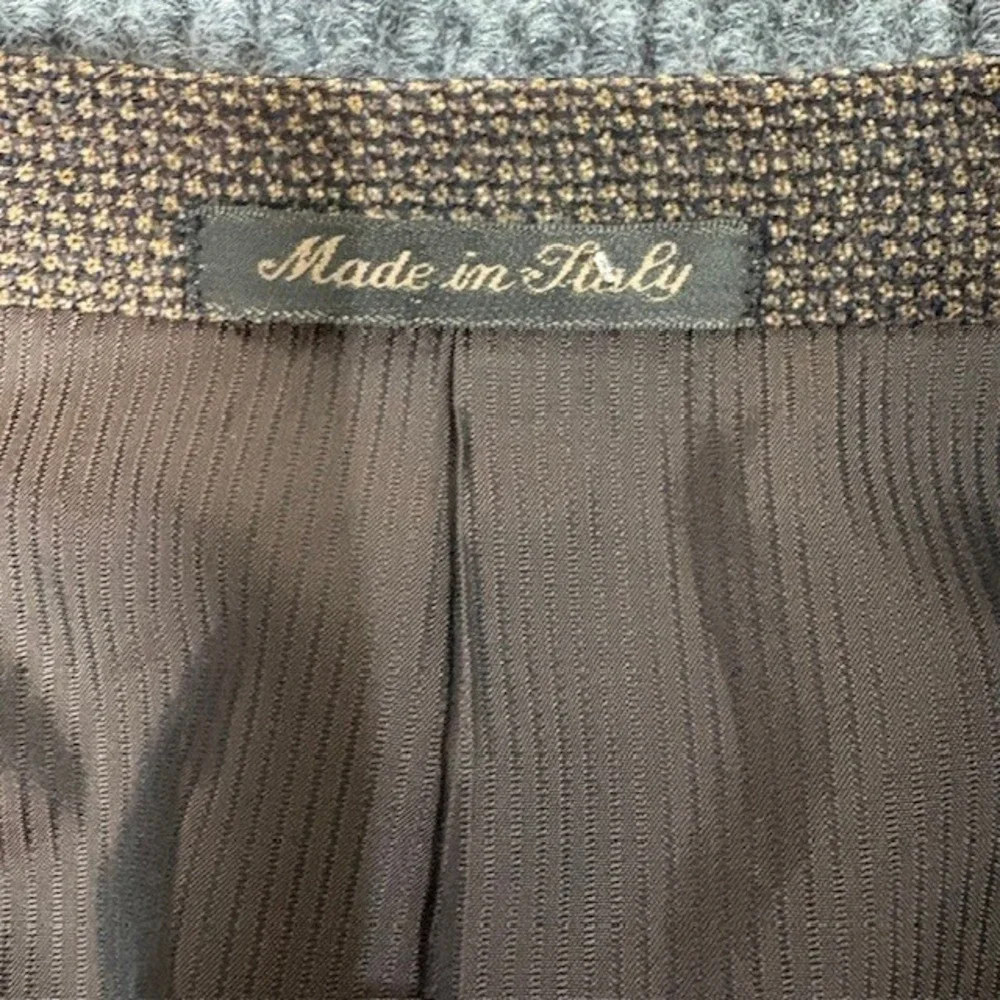 PAL ZILERI Mens Wool Blazer Sport Coat Jacket Brown Size 56 Drop 8 Made in Italy